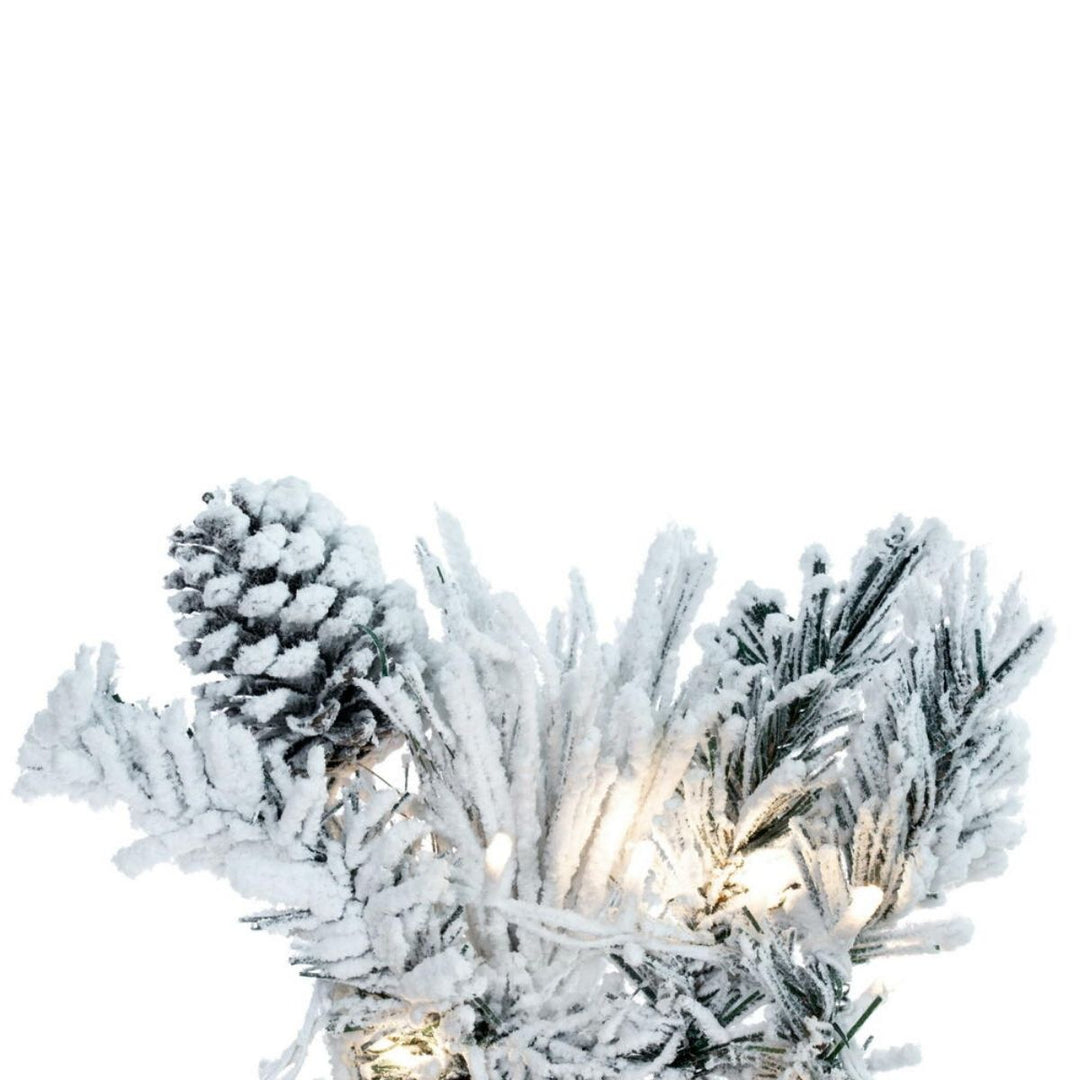 9' X 14 FLOCKED ATKA PINE GARL 3MM 200W