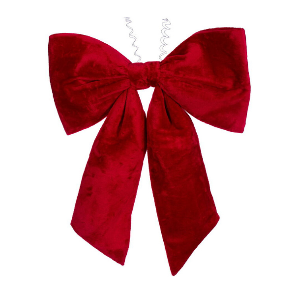 36  X 45  RED FAUX FUR BOW - VICKERMAN COMPANY - Compralo en CorinneRegalos.com