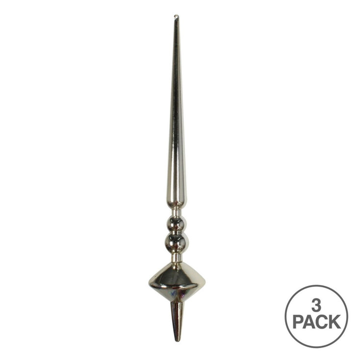 12  CHAMPAGNE SHINY CUPOLA FINIAL 3 BAG