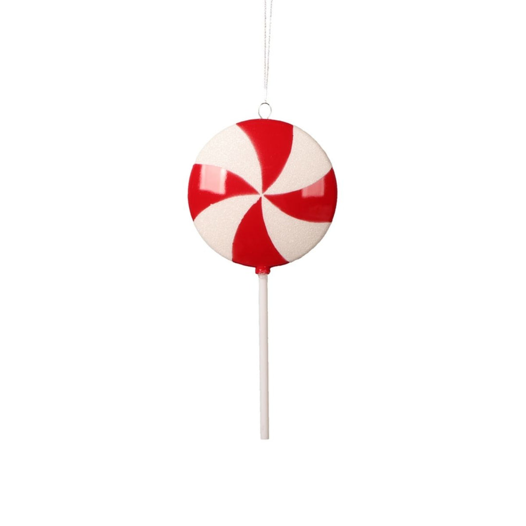 9 RED FLAT LOLLIPOP 6/BAG - VICKERMAN COMPANY - Compralo en CorinneRegalos.com