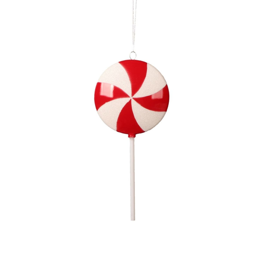 9 RED FLAT LOLLIPOP 6/BAG - VICKERMAN COMPANY - Compralo en CorinneRegalos.com