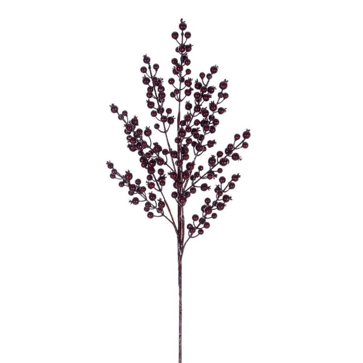 24  BURGUNDY CRAB APPLE BERRY SPRAY 3 BG