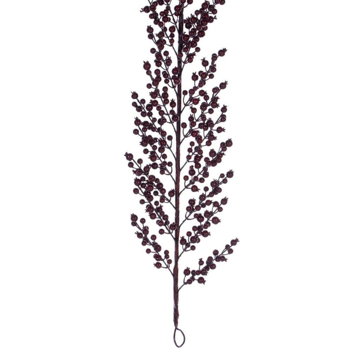 72  BURGUNDY CRAB APPLE BERRY GARLAND