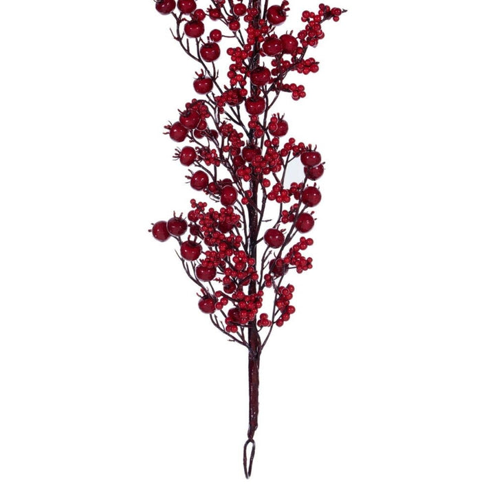 72  RED DELUXE MIXED BERRY GARLAND