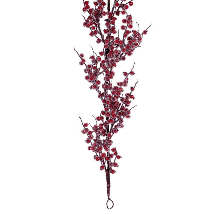 72  WINTER ICY RED BERRY GARLAND