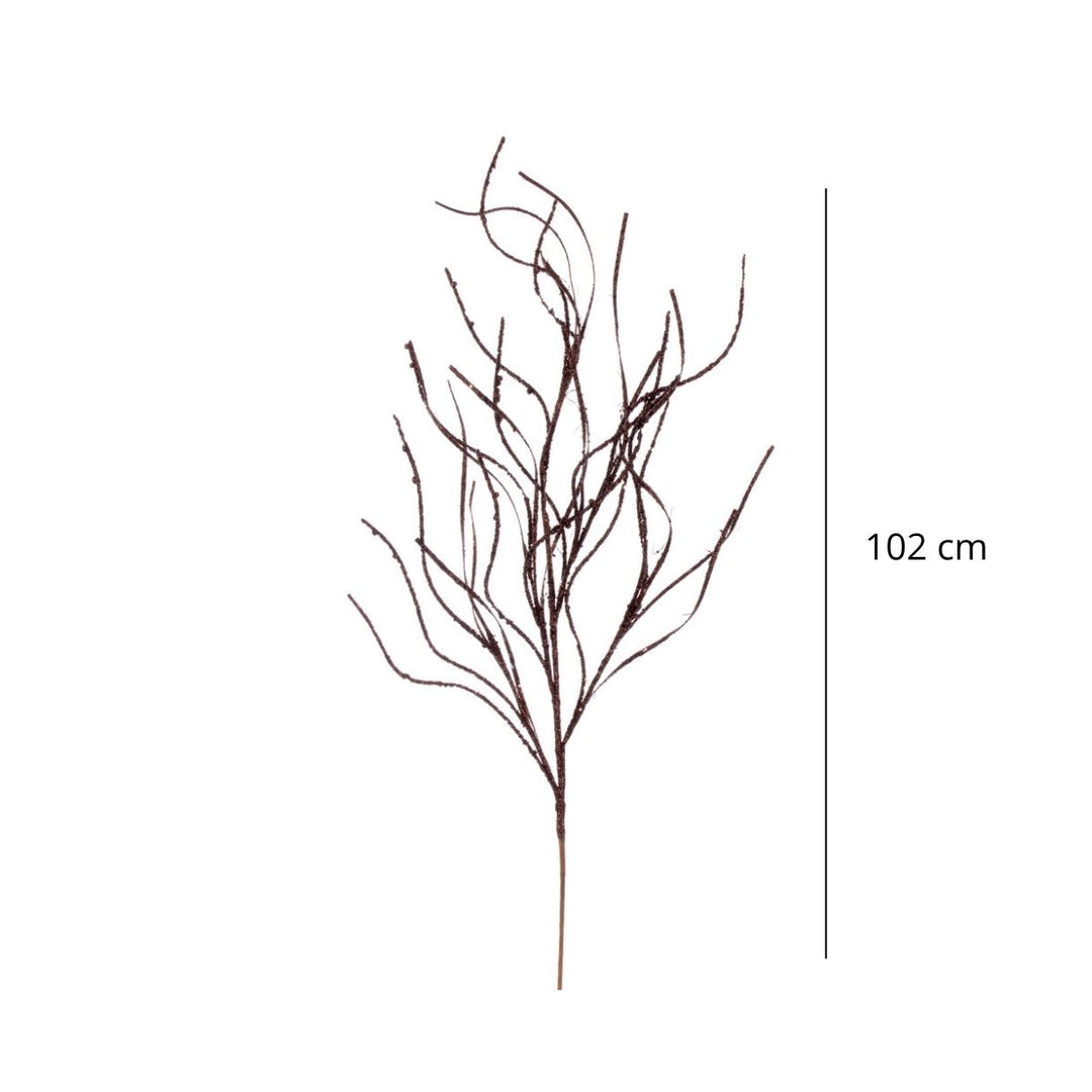 40 CHOCOLATE BERRY WAVY GLITR SPRY 4/BG