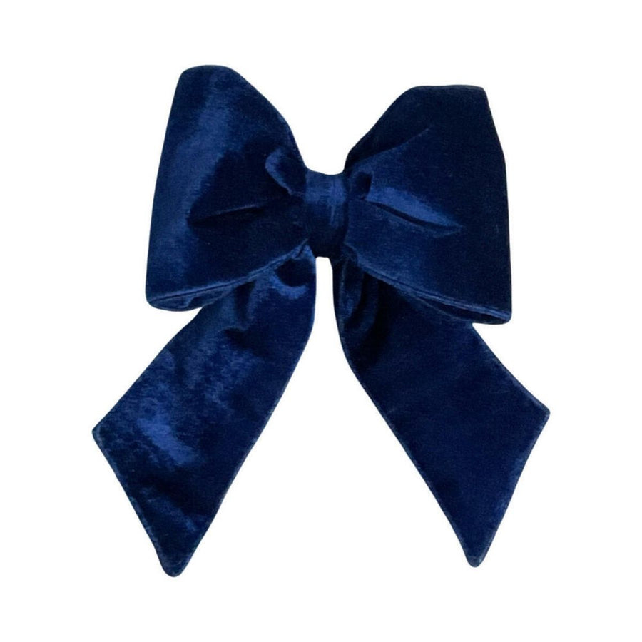 12 X 15 PLUSH MIDNIGHT BLUE VELVET BOW - VICKERMAN COMPANY - Compralo en CorinneRegalos.com