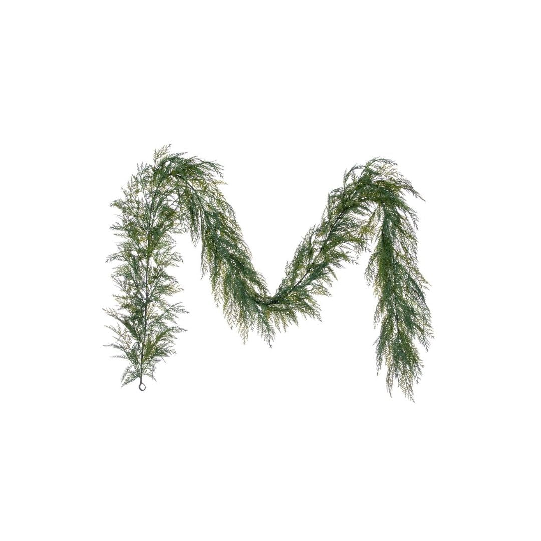 9' GREEN CEDAR GARLAND UV - VICKERMAN COMPANY - Compralo en CorinneRegalos.com