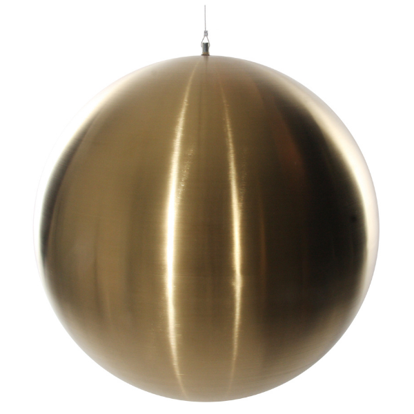 STAINLESS STEEL BALL BRUSHED GOLD 48CM - SHISHI - Compralo en CorinneRegalos.com