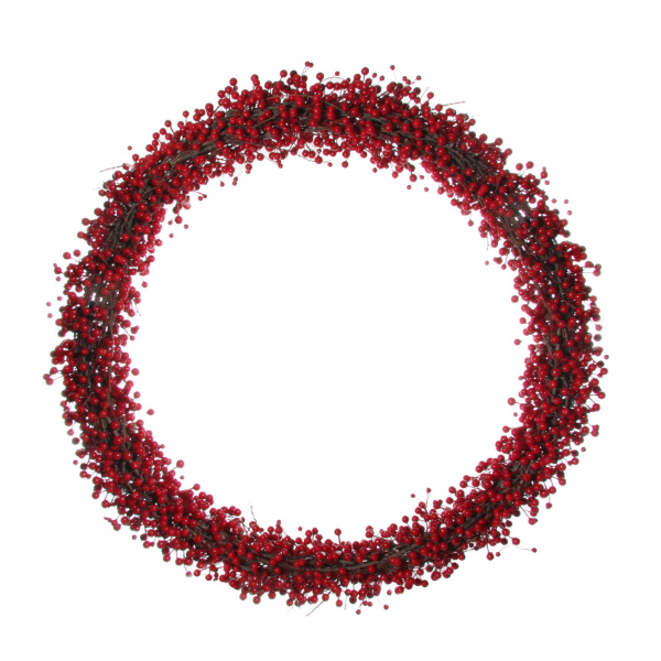 Berry wreath red 105cm d105cm pc - SHISHI - Compralo en CorinneRegalos.com