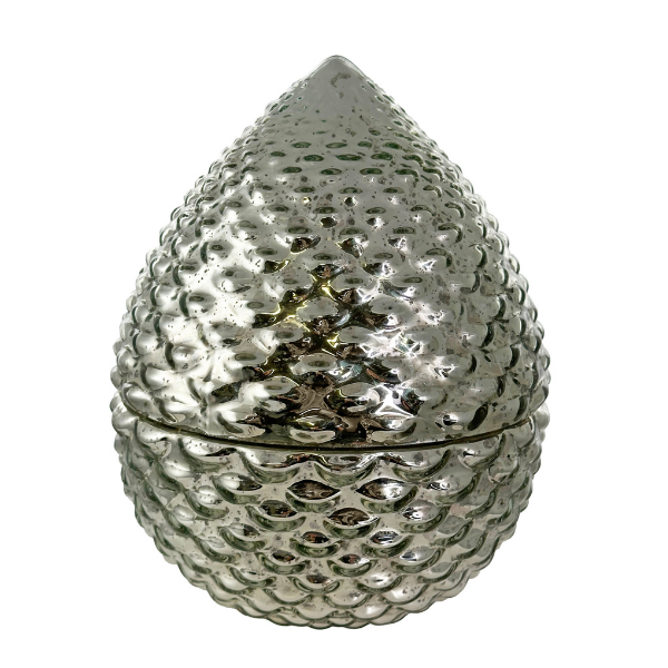 Glass opening cone antique silver - SHISHI - Compralo en CorinneRegalos.com