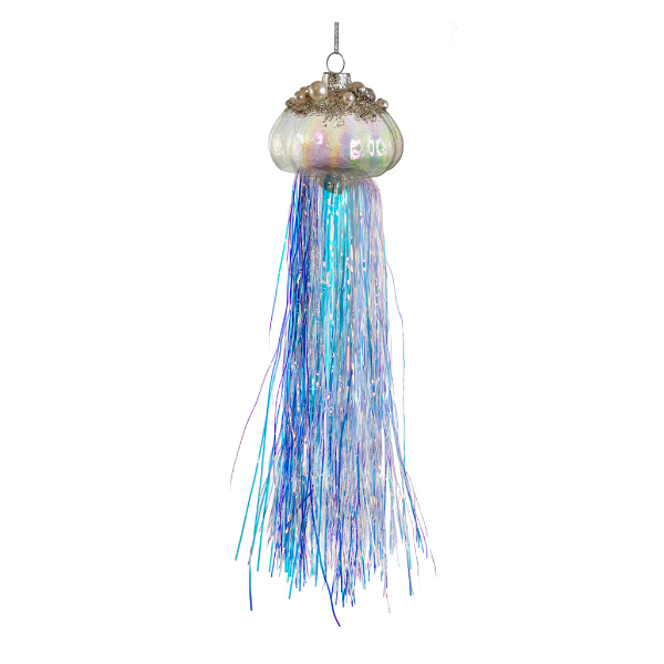 Glass jellyfish iridescent 30cm pc - SHISHI - Compralo en CorinneRegalos.com