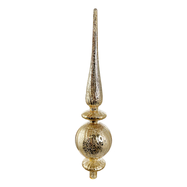 Glass tree top lined antique gold 40cm pc 0 - SHISHI - Compralo en CorinneRegalos.com