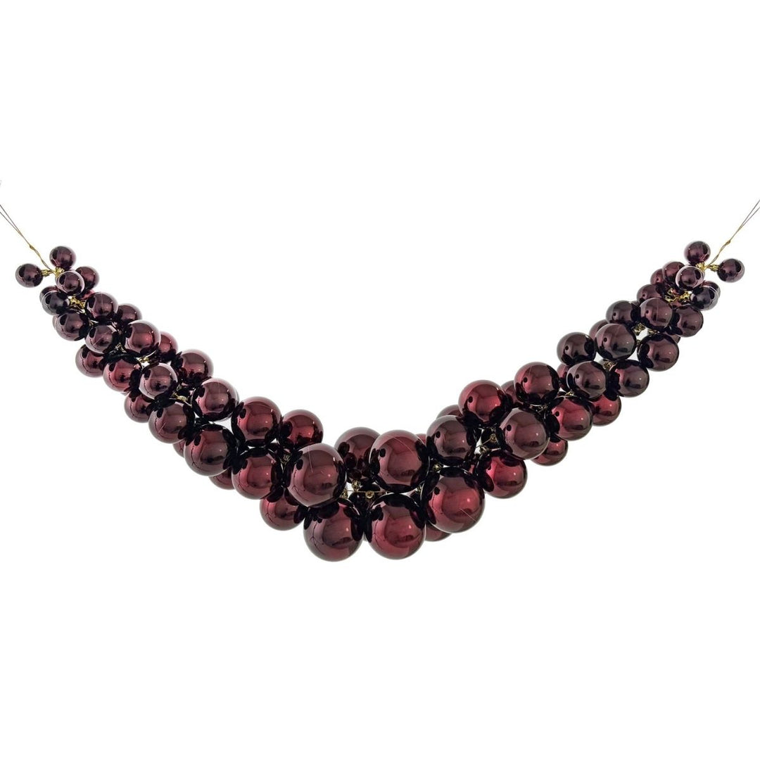 BUBBLE SWAG GARLAND BURGUNDY 140CM - SHISHI - Compralo en CorinneRegalos.com