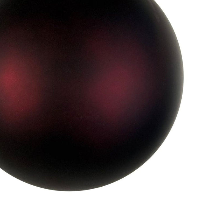 BALL BURGUNDY MAT 30CM