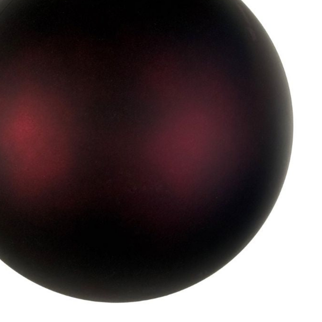 BALL BURGUNDY MAT 40CM