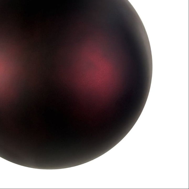 BALL BURGUNDY MAT 50CM