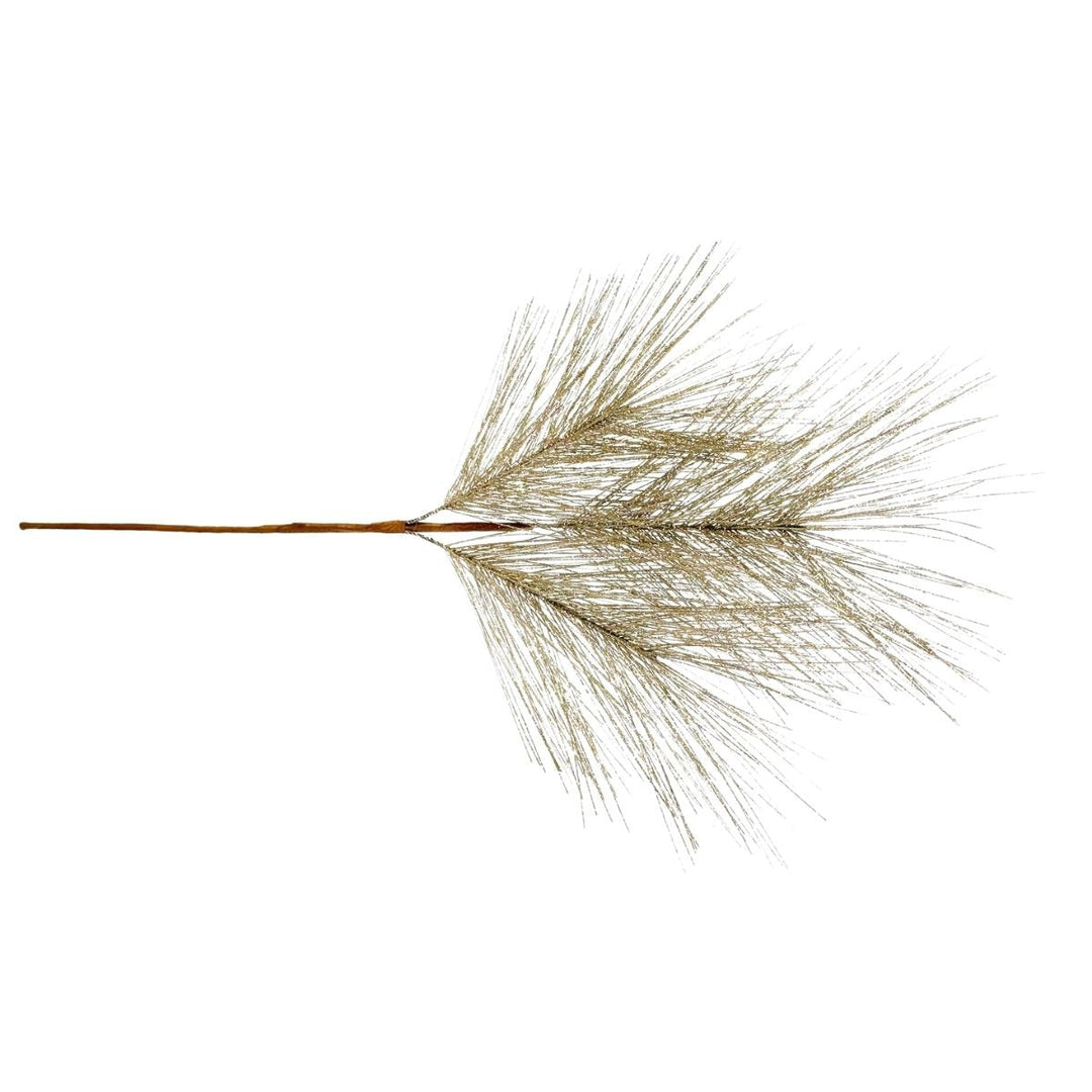 GLITTER BRANCH CHAMPAGNE 65CM