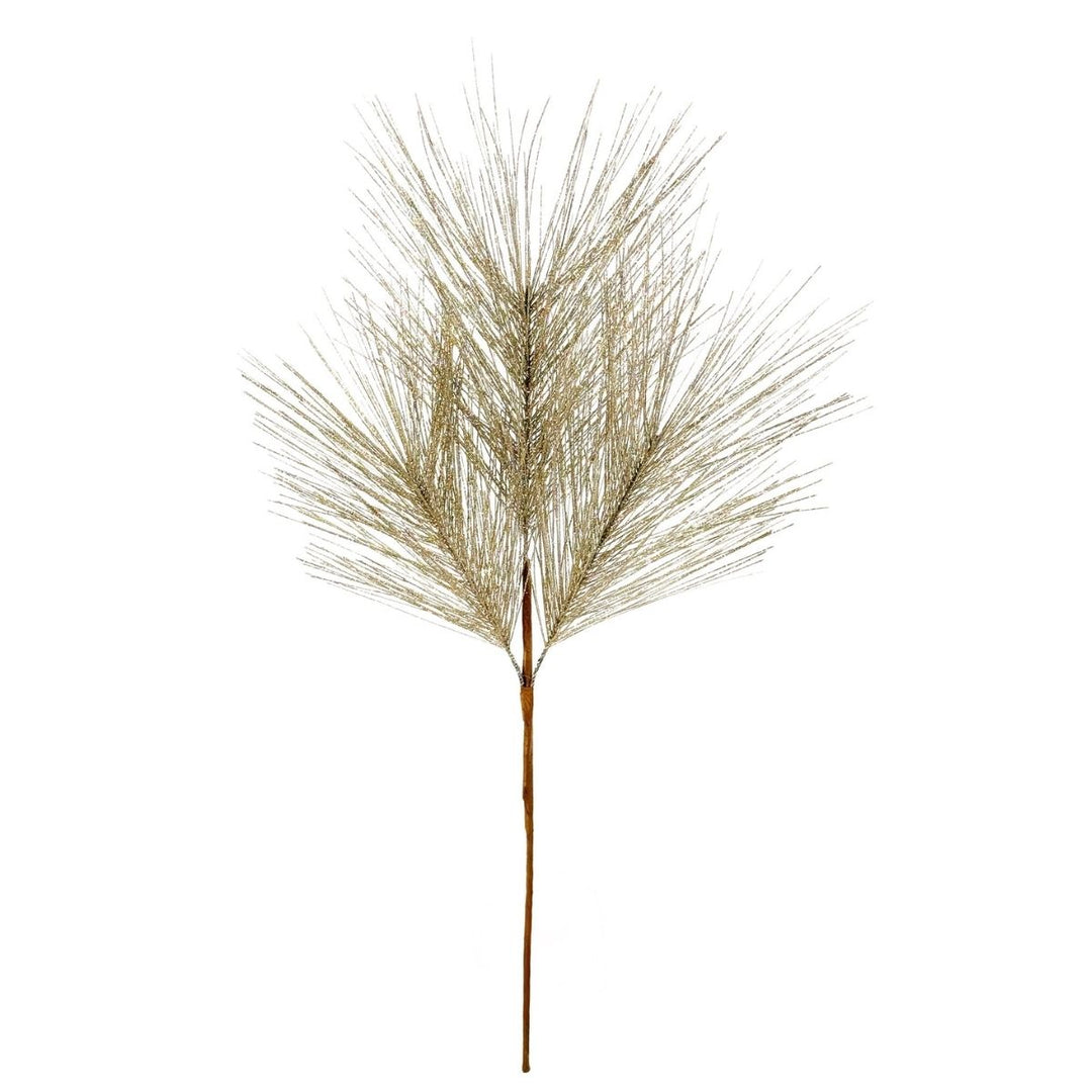 GLITTER BRANCH CHAMPAGNE 80CM