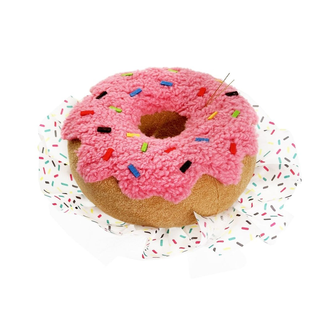 FABRIC DONUT ORNAMENT 25CM