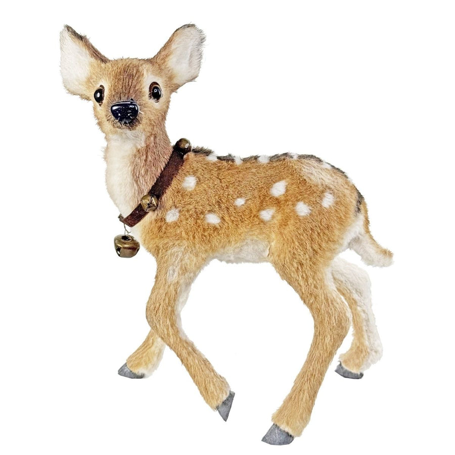 DEER STANDING WITH BELL 45CM - SHISHI - Compralo en CorinneRegalos.com
