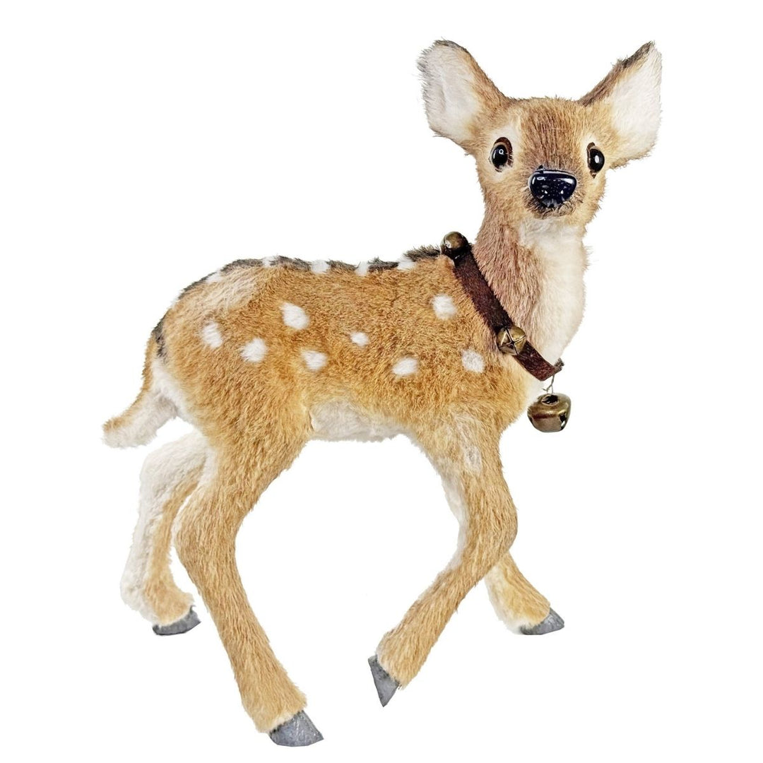 DEER STANDING WITH BELL 45CM