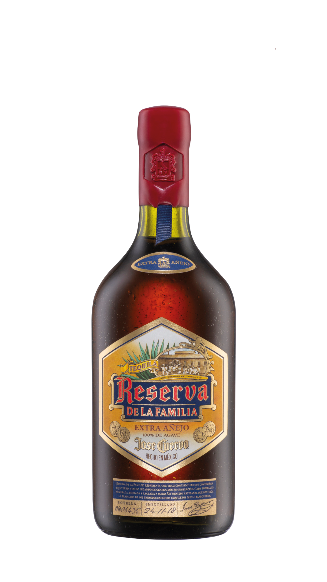 BOT. TEQUILA RESERVA DE LA FAMILIA ANEJO - ALCAZAREN - Compralo en CorinneRegalos.com