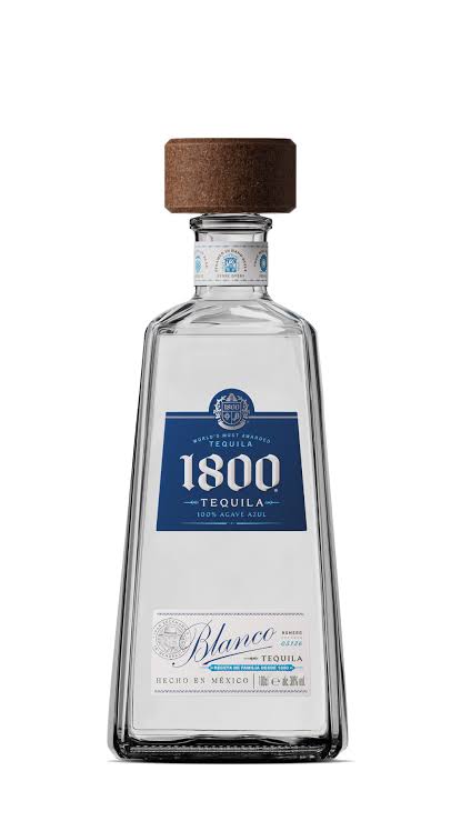 BOT. TEQUILA 1800 SILVER - ALCAZAREN - Compralo en CorinneRegalos.com