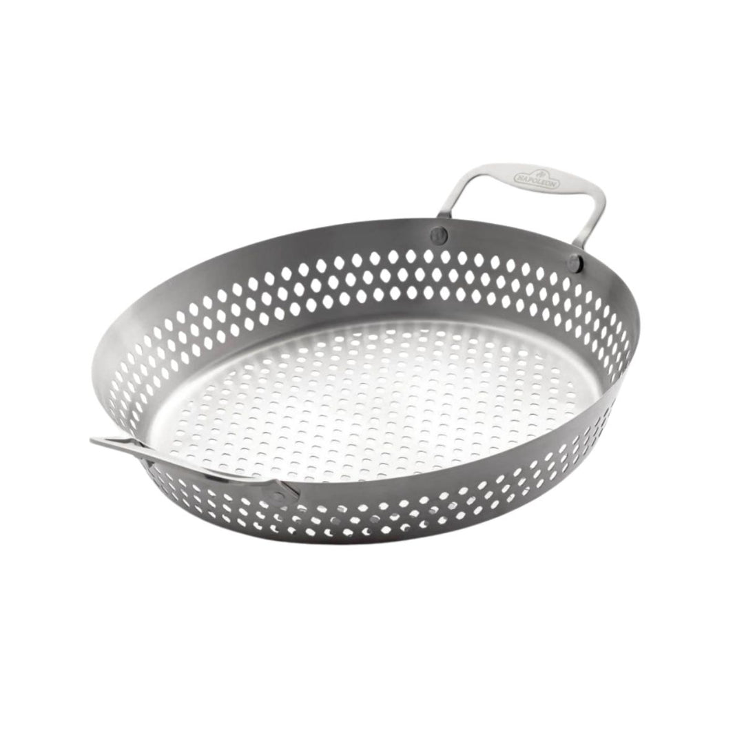 STAINLESS STEEL GRILLING WOK