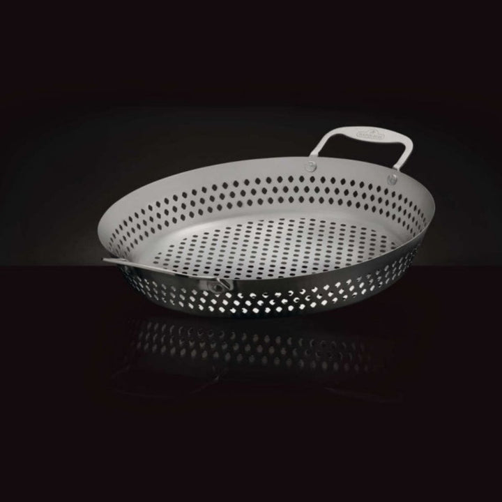 STAINLESS STEEL GRILLING WOK