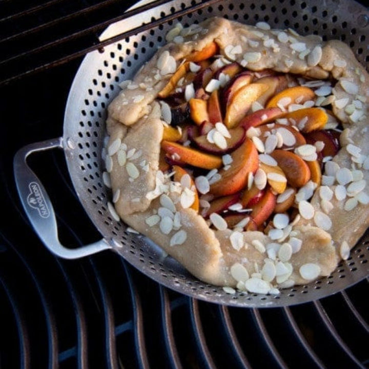 STAINLESS STEEL GRILLING WOK