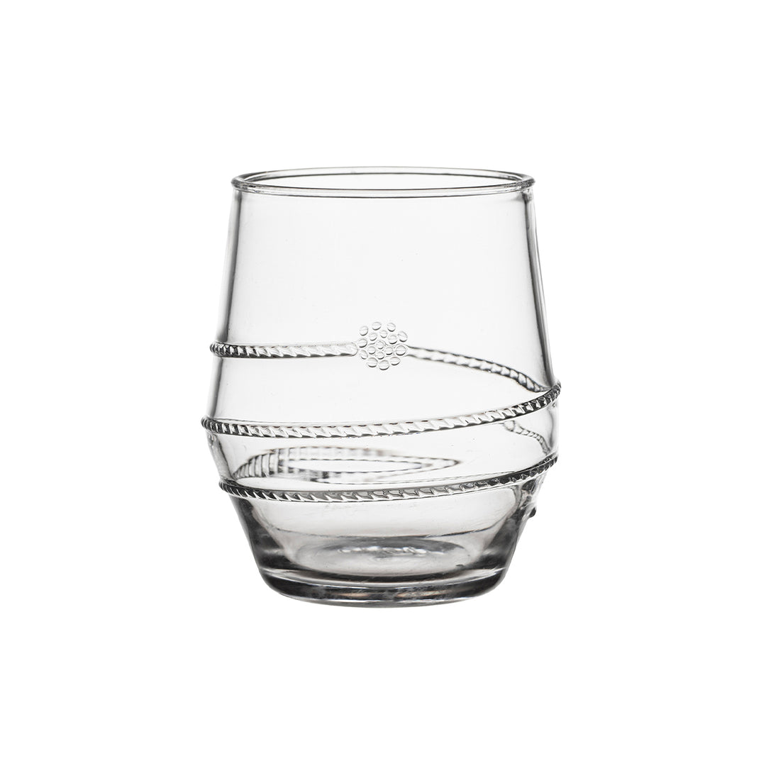 AMALIA  CLEAR ACRYLIC STEMLESS TUMBLER - JULISKA - Compralo en CorinneRegalos.com