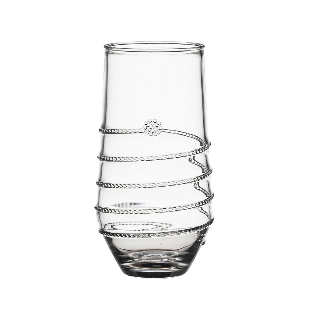 AMALIA CLEAR ACYLIC LARGE TUMBLER - JULISKA - Compralo en CorinneRegalos.com