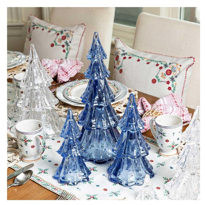 BERRY & THREAD 9  SMALL TREE SET 3 ­ BLUE (INCLUDES MINI  SMALL & MEDIUM TREE TIERS)