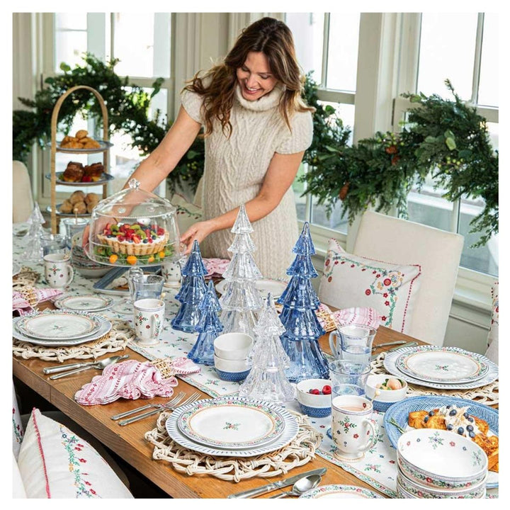 BERRY & THREAD 9  SMALL TREE SET 3 ­ BLUE (INCLUDES MINI  SMALL & MEDIUM TREE TIERS)