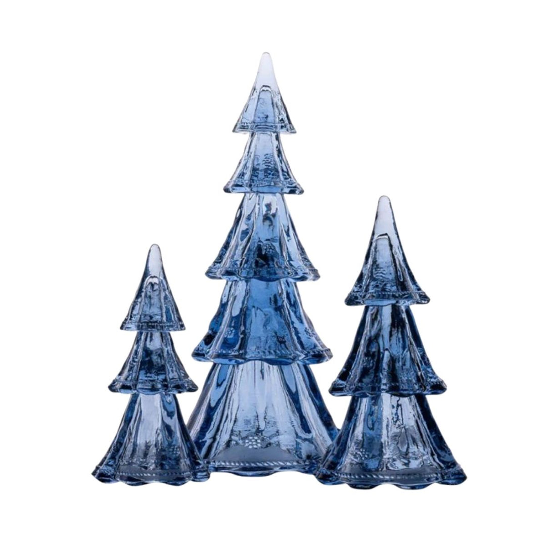 BERRY & THREAD 10.5  MEDIUM TREE SET 3 ­ BLUE (INCLUDES SMALL  MEDIUM & LARGE TREE TIERS)