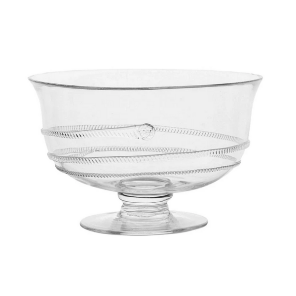 "AMALIA 10"" FOOTED BOWL - CLEAR" - JULISKA - Compralo en CorinneRegalos.com