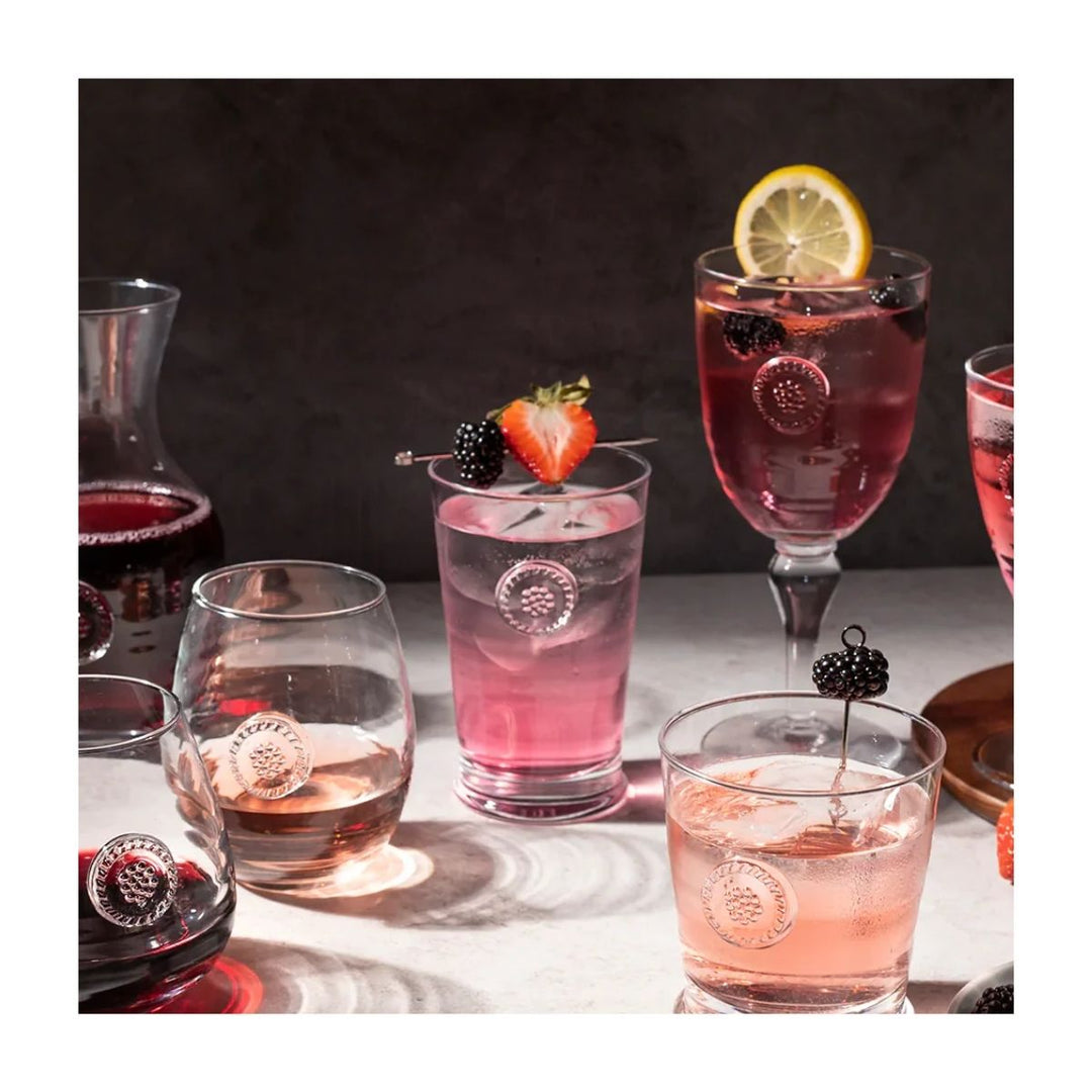 BERRY & THREAD GLASSWARE FOOTED GOBLET BERRYR& THREAD FOOTED GOBLET