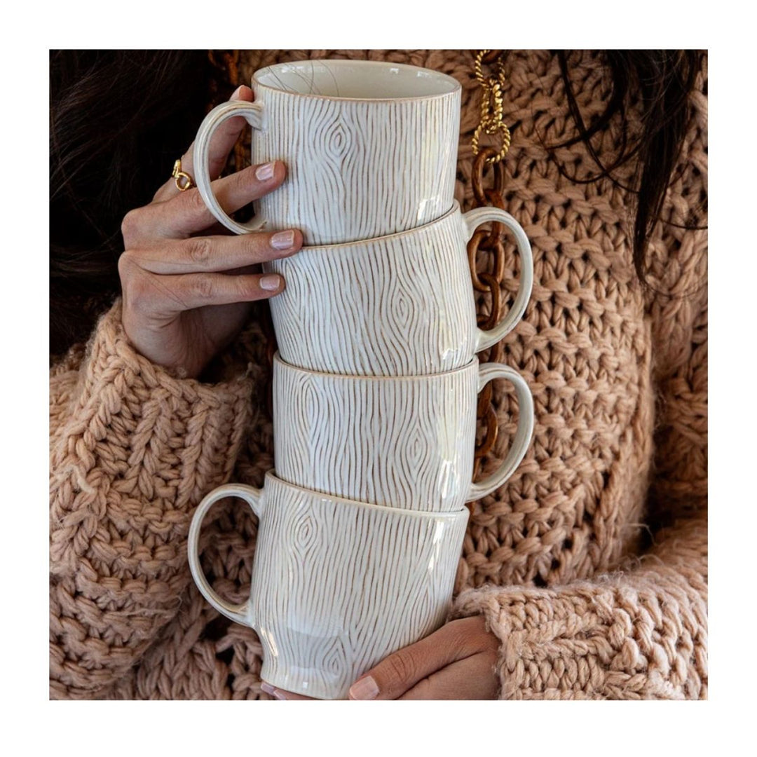 Blenheim Oak Whitewash Cofftea Cup