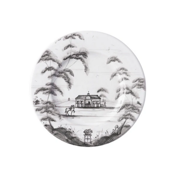 COUNTRY ESTATE FLINT SIDE/COCKTAIL PLATE STABLE - JULISKA - Compralo en CorinneRegalos.com