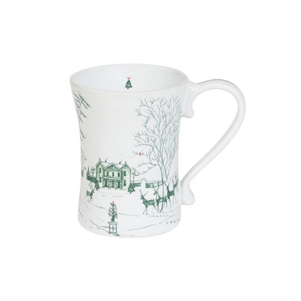 COUNTRY ESTATE WINTER FROLIC MUG ­ EVERGREEN - JULISKA - Compralo en CorinneRegalos.com