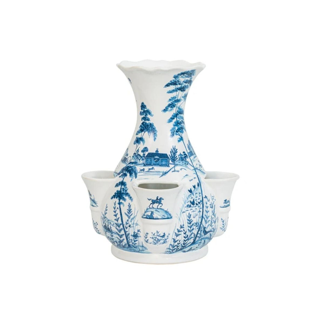 COUNTRY ESTATE DELFT TULIPIERE VASE COUNTRY ESTATE TULIPIERE VASE DELFT