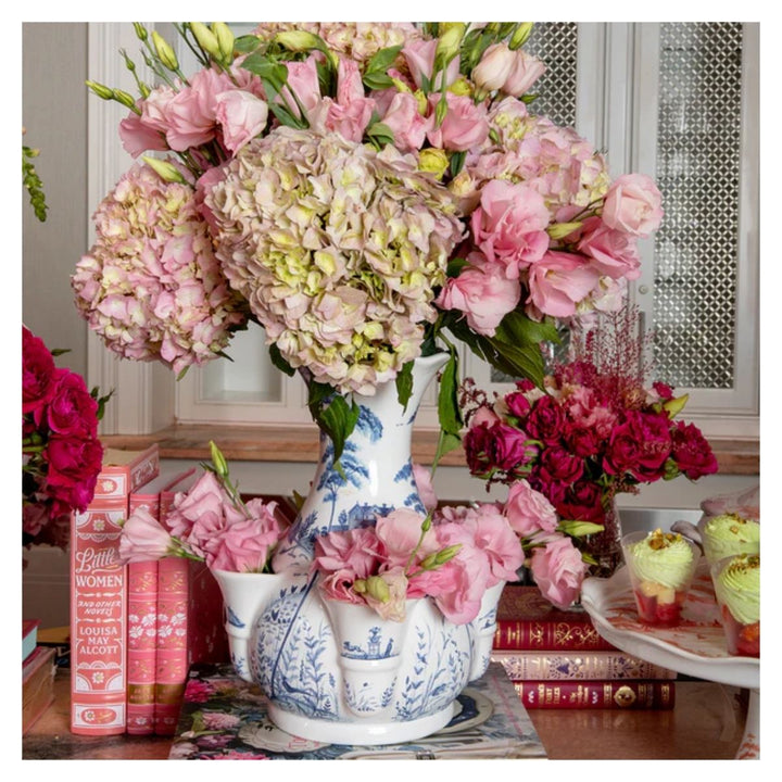 COUNTRY ESTATE DELFT TULIPIERE VASE COUNTRY ESTATE TULIPIERE VASE DELFT