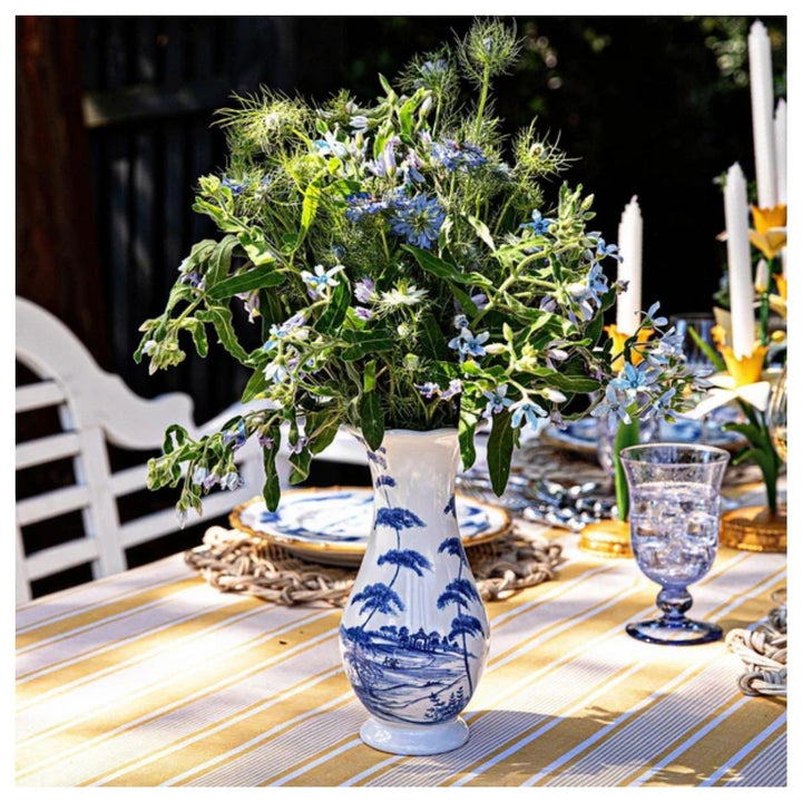 COUNTRY ESTATE DELFT 9 VASE COUNTRY ESTATE VASE 9- DELFT