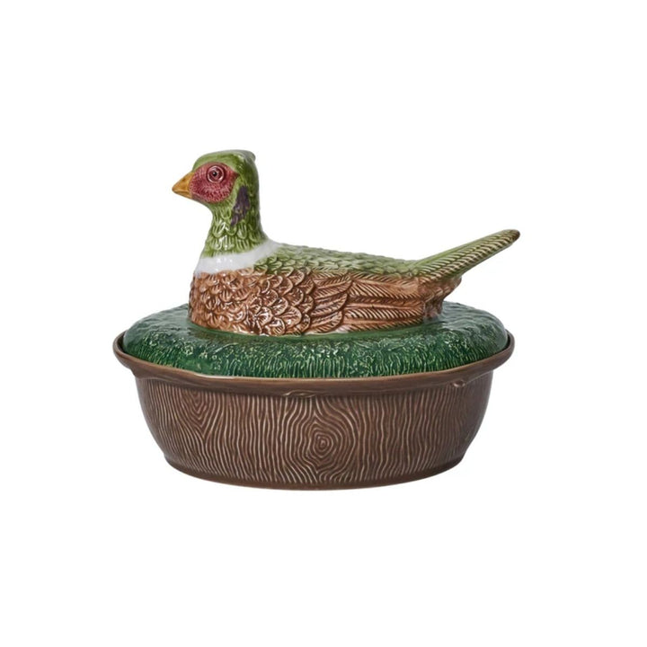 Forest Walk Pheasant Baker with Lid - Multi - JULISKA - Compralo en CorinneRegalos.com
