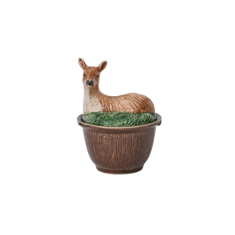 Forest Walk Deer Bowl with Lid - Multi - JULISKA - Compralo en CorinneRegalos.com