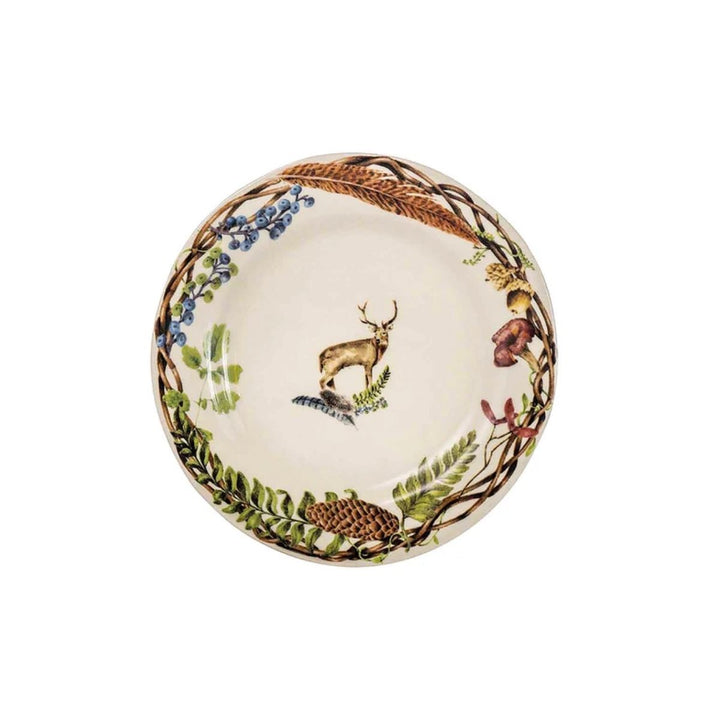 Forest Walk Stag Dessert/Salad Plate - JULISKA - Compralo en CorinneRegalos.com