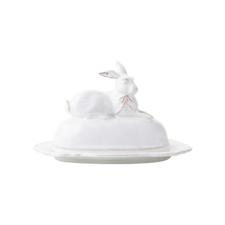 CLEVER CREATURES BRIDGET   BUNNY BUTTER DISH CLEVER CREATURES BRIDGET BUNNY BUTTER DISH