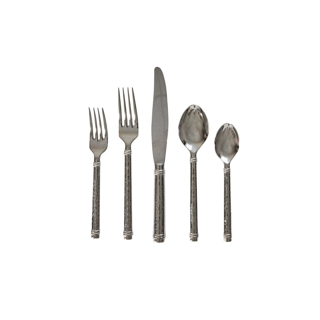 GRAHAM 5PC PLACE SETTING - POLISHED - JULISKA - Compralo en CorinneRegalos.com