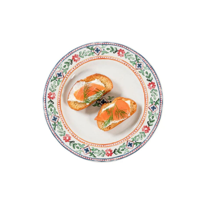 HEIDI SIDE COCKTAIL PLATE ­ MULTI